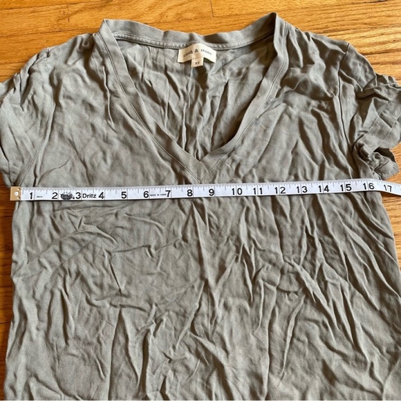 Cloth & Stone Women’s Gray Asymmetric High Low Mini T-shirt Dress XS - Picture 9 of 10